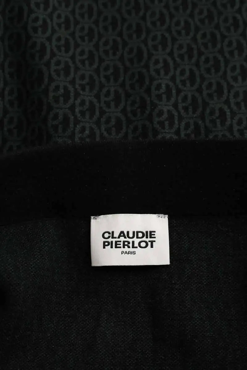 Mini jupe Claudie Pierlot Noir en Viscose