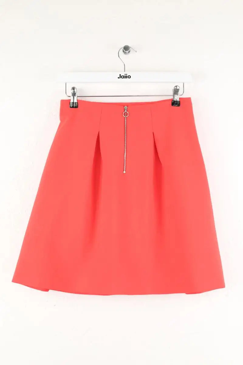 Mini jupe Claudie Pierlot Orange en Polyester