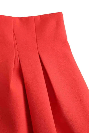 Mini jupe Claudie Pierlot Orange en Polyester