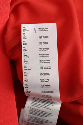 Mini jupe Claudie Pierlot Orange en Polyester