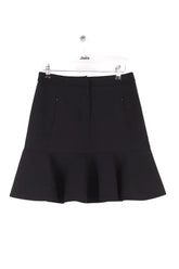 Mini jupe Claudie Pierlot Selena Noir en Synthétique, taille S - Seconde Main