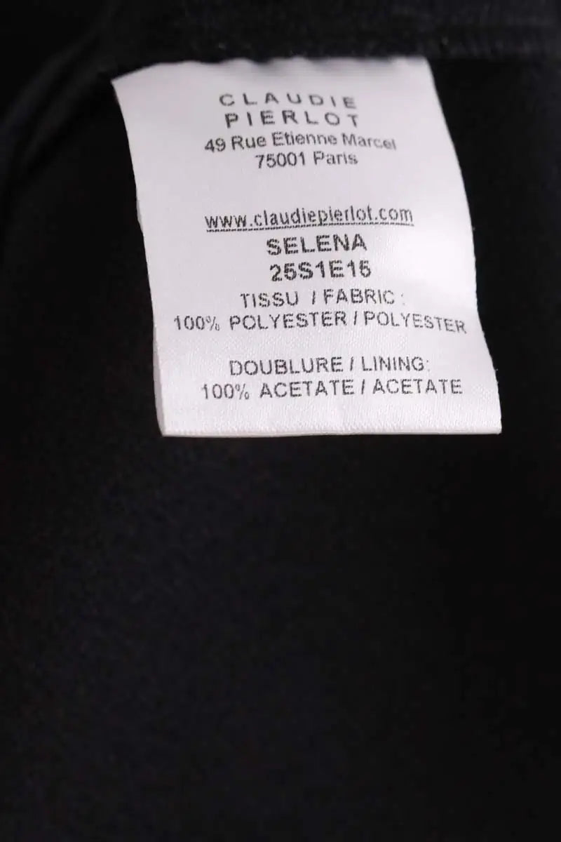 Mini jupe Claudie Pierlot Selena Noir en Synthétique