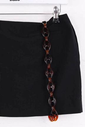 Mini jupe Coperni Noir en Laine