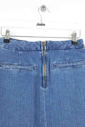 Mini jupe Des Petits Hauts Louxor Bleu en Coton