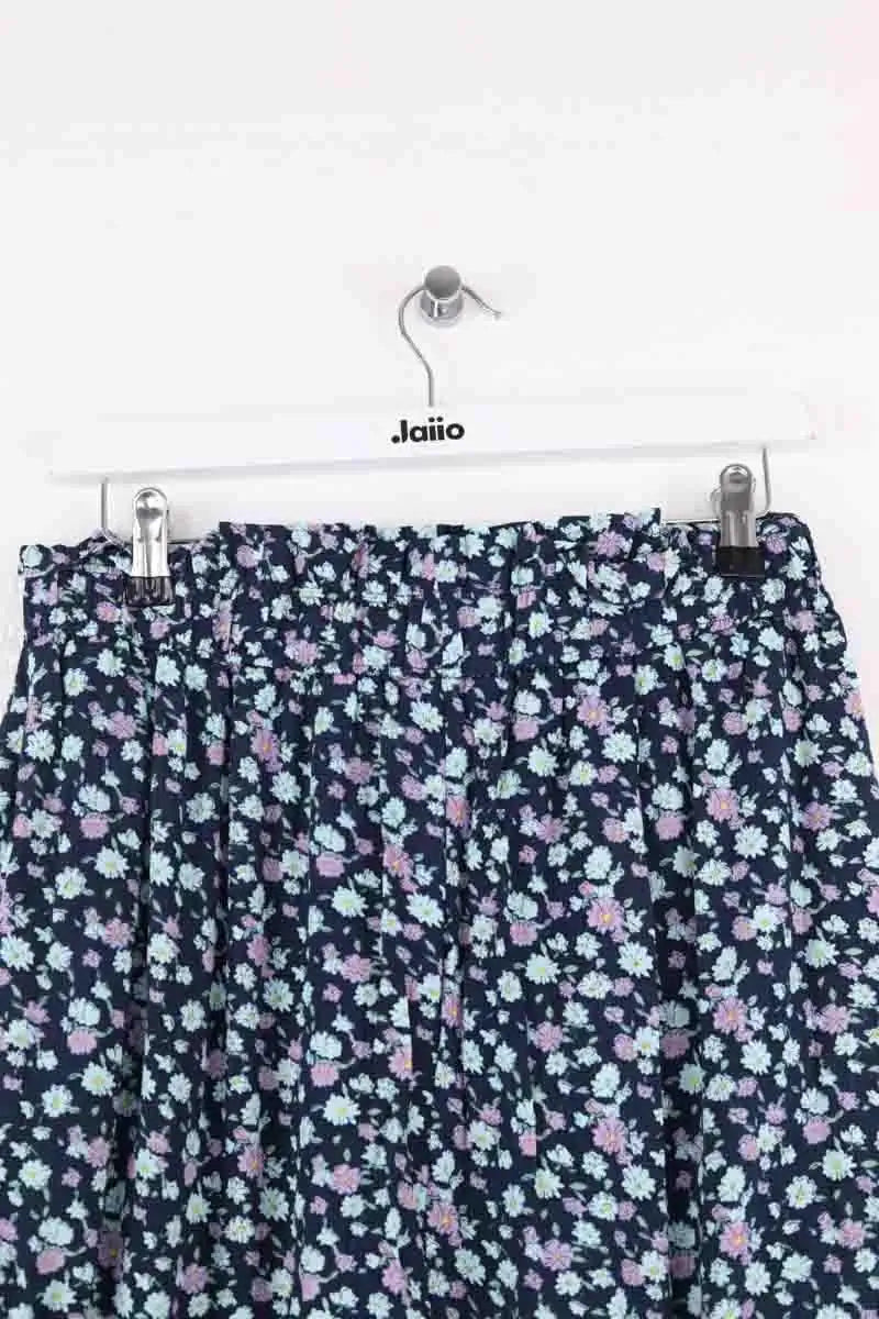 Mini jupe Des Petits Hauts Marine en Viscose