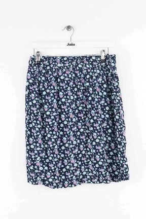 Mini jupe Des Petits Hauts Marine en Viscose