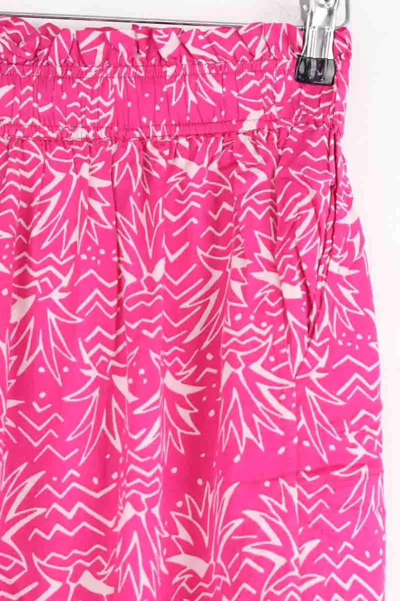Mini jupe Des Petits Hauts Rose en Viscose