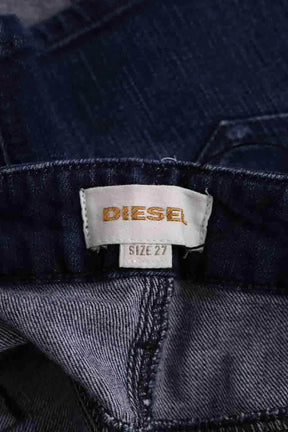 Mini jupe Diesel Bleu en Coton