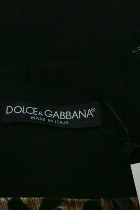 Mini jupe Dolce & Gabbana Noir en Laine
