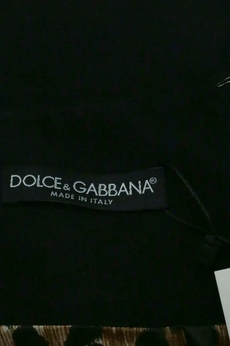 Mini jupe Dolce & Gabbana Noir en Laine
