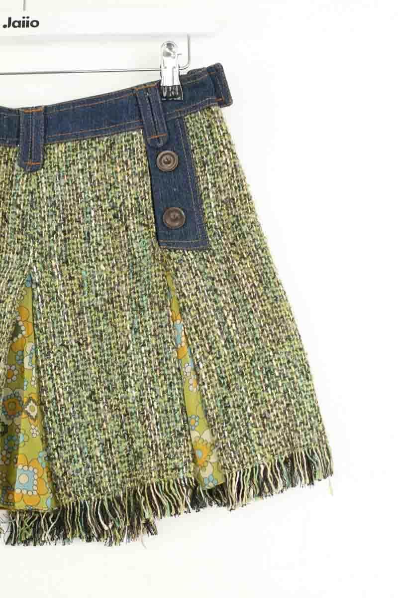 Mini jupe Dolce & Gabbana Vert en Coton
