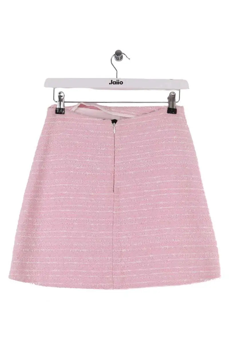 Mini jupe Giambattista Valli Pre SS25 Rose en Tweed