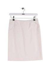 Mini jupe Gucci Blanc en Synthétique, taille M - Seconde Main