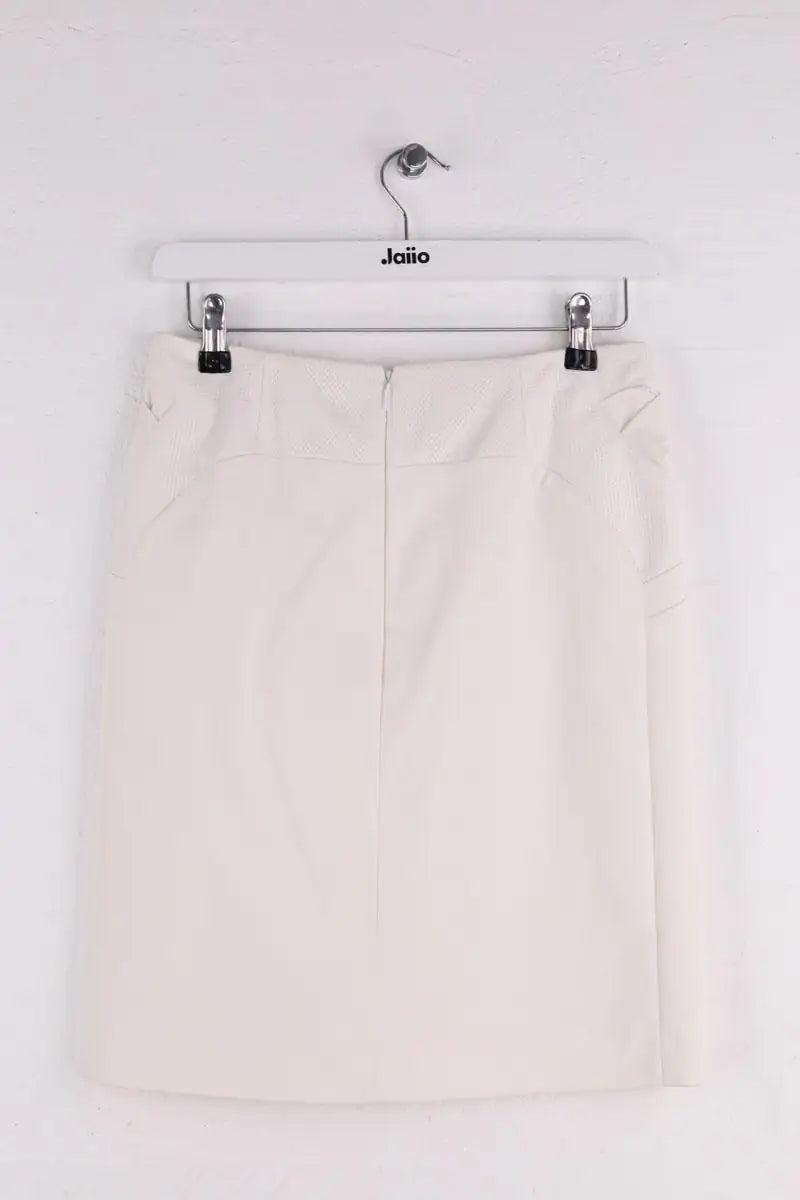 Mini jupe Gucci Blanc en Synthétique