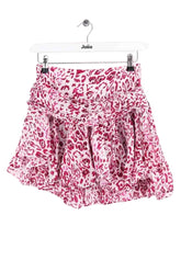 Mini jupe Iro Gimman Rose en Coton, taille XS - Seconde Main