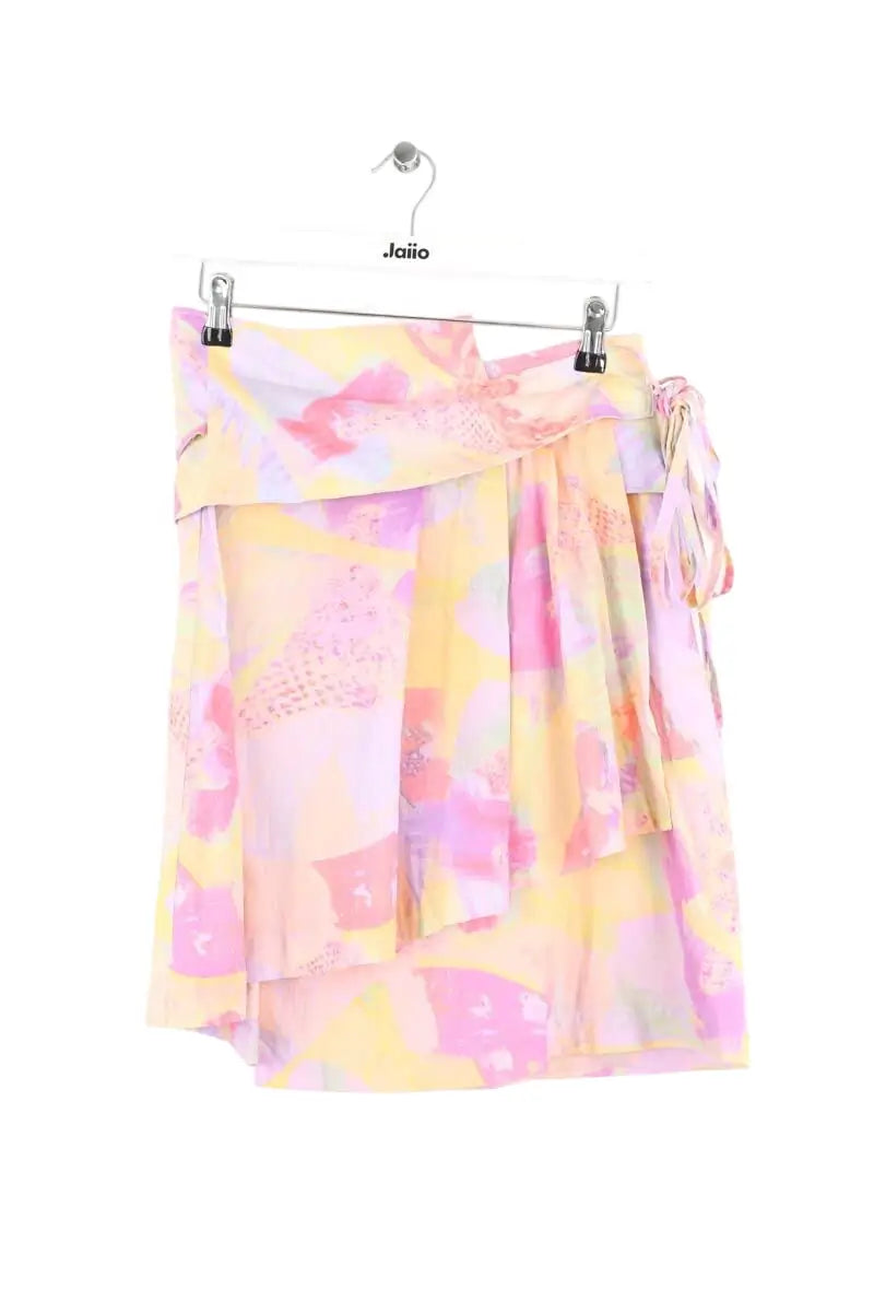Mini jupe Iro Khan Rose en Coton, taille M - Seconde Main