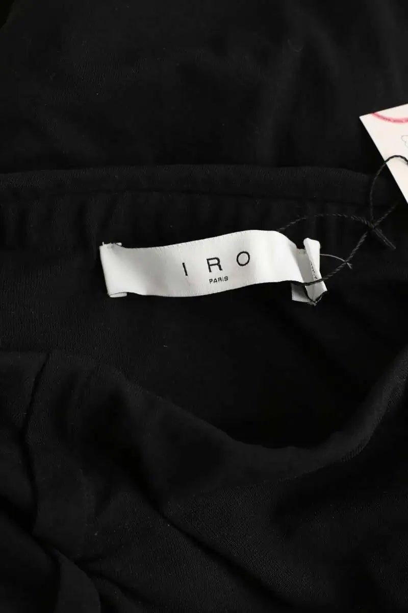 Mini jupe Iro Noir en Coton