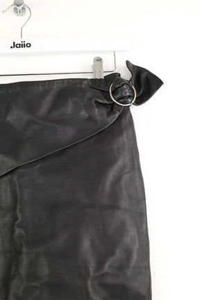 Mini jupe Iro Noir en Cuir