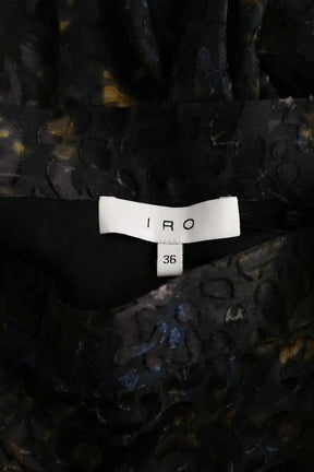 Mini jupe Iro Noir en Viscose