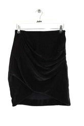 Mini jupe Iro Noir en Viscose, taille XS - Seconde Main