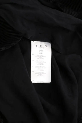 Mini jupe Iro Noir en Viscose
