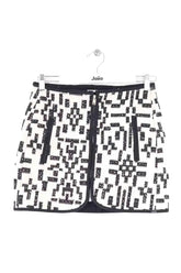 Mini jupe Isabel Marant Arona Blanc en Coton, taille S - Seconde Main