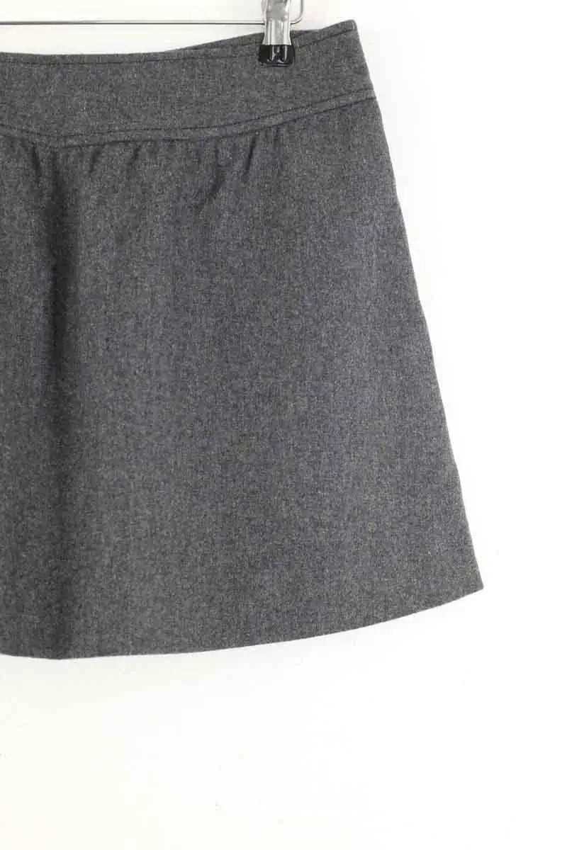 Mini jupe Isabel Marant Étoile Anthracite en Laine