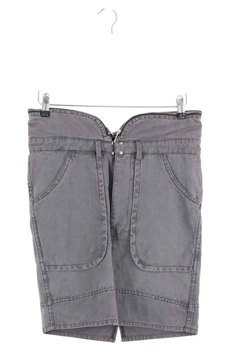 Mini jupe Isabel Marant Étoile Gris en Coton, taille XS - Seconde Main