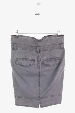 Mini jupe Isabel Marant Étoile Gris en Coton