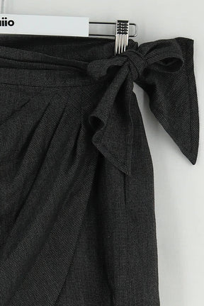 Mini jupe Isabel Marant Étoile Gris en Polyester