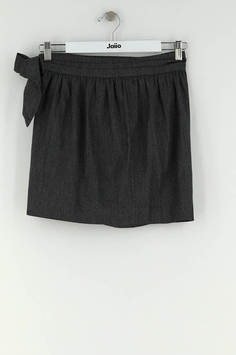 Mini jupe Isabel Marant Étoile Gris en Polyester
