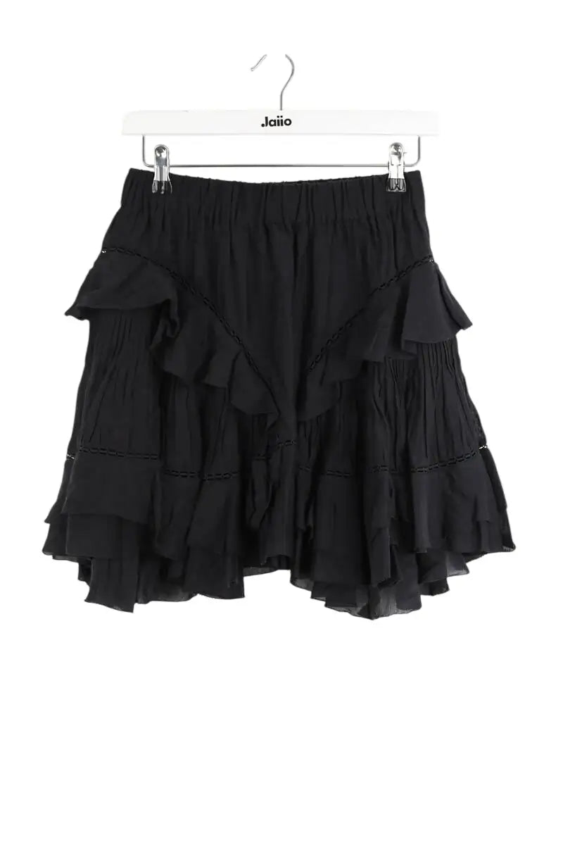 Mini jupe Isabel Marant Étoile Noir en Coton, taille S - Seconde Main