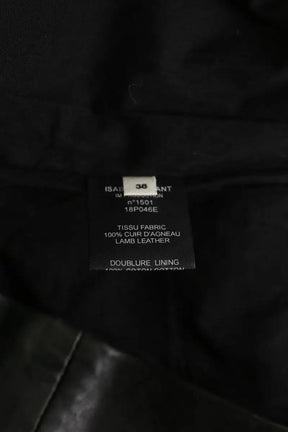 Mini jupe Isabel Marant Étoile Noir en Cuir