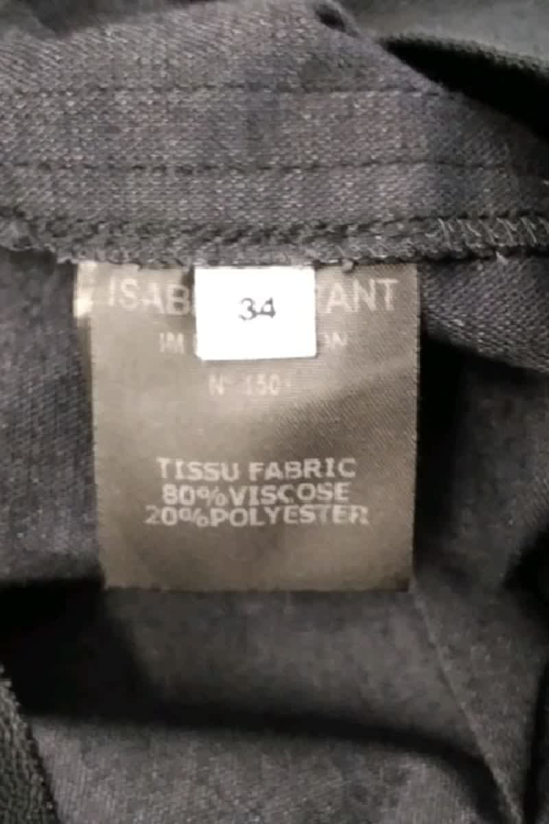 Mini jupe Isabel Marant Étoile Noir en Viscose