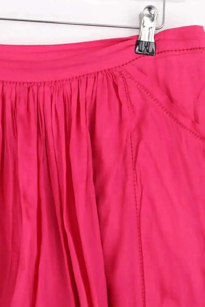 Mini jupe Isabel Marant Étoile Rose en Coton