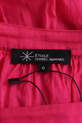Mini jupe Isabel Marant Étoile Rose en Coton