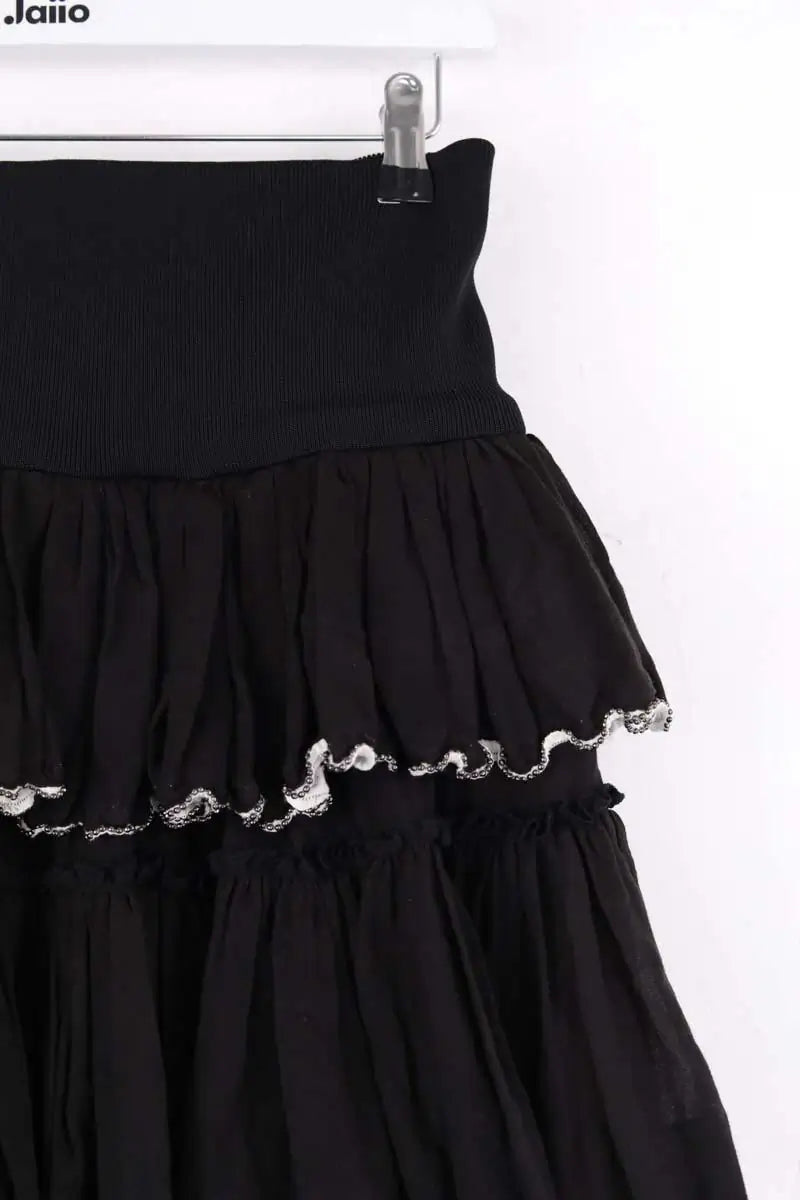 Mini jupe Isabel Marant Noir en Coton