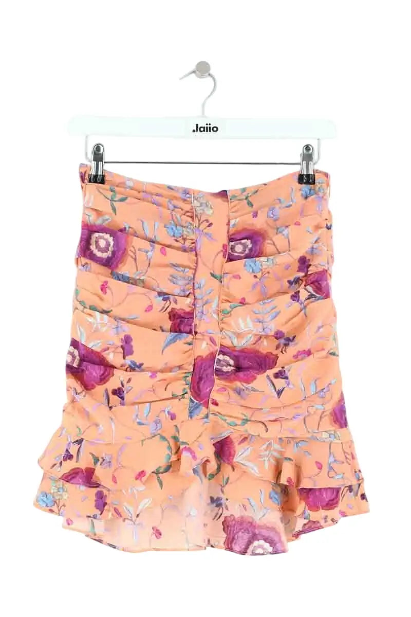 Mini jupe Isabel Marant Orange en Soie, taille S - Seconde Main