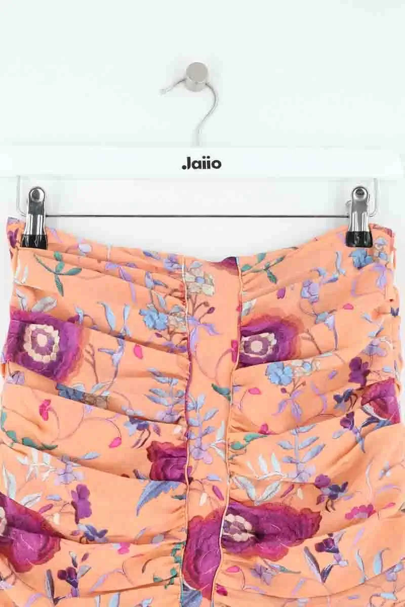 Mini jupe Isabel Marant Orange en Soie