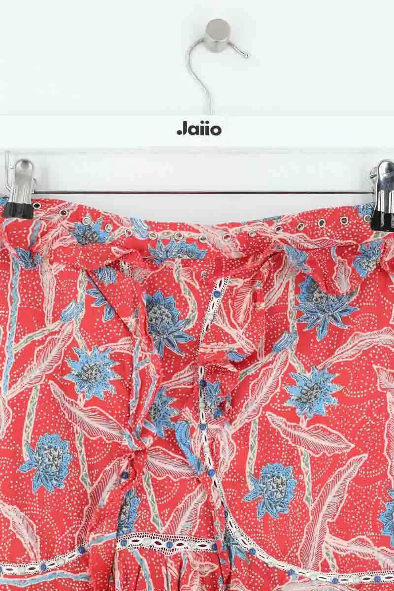 Mini jupe Isabel Marant Rose en Coton
