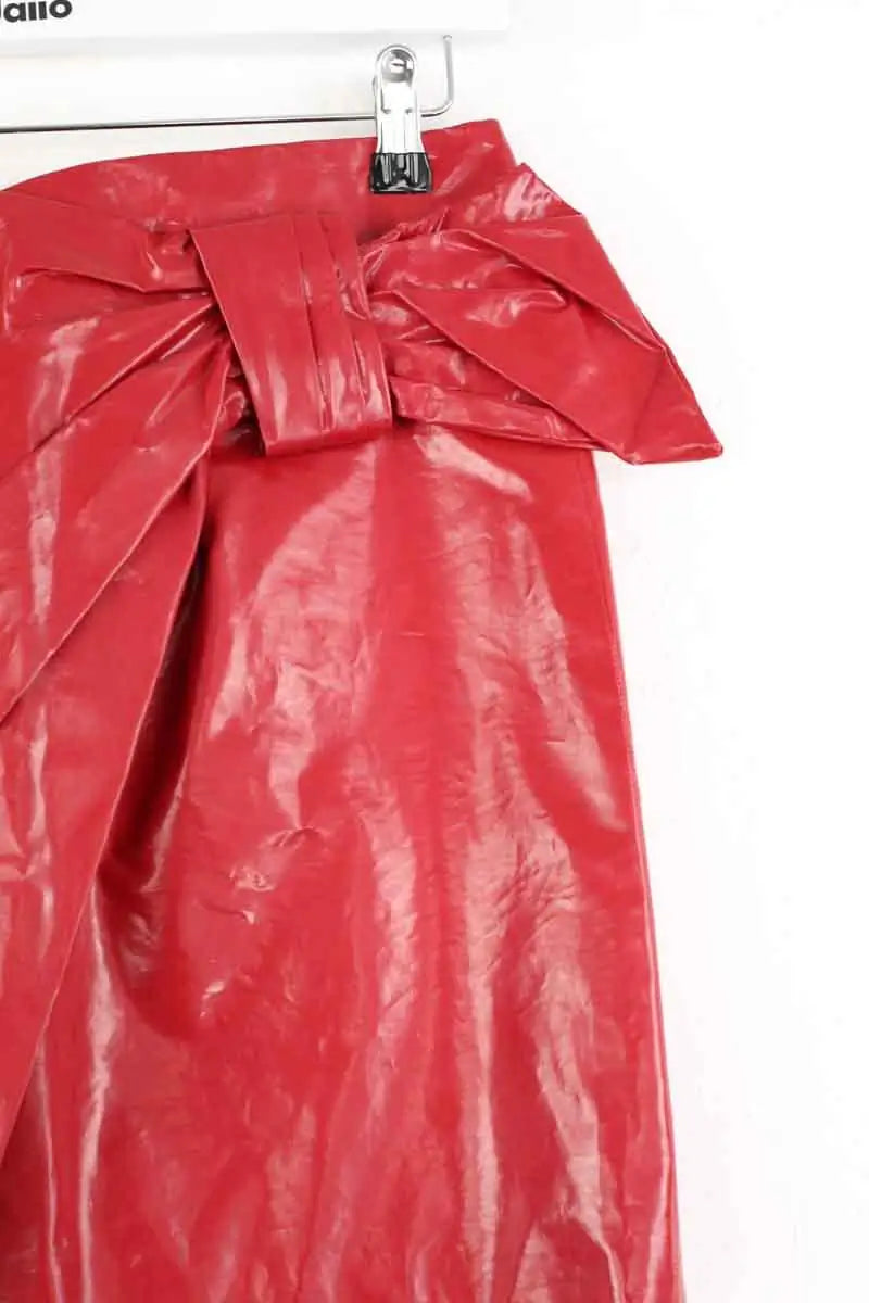 Mini jupe Isabel Marant Rouge en Coton