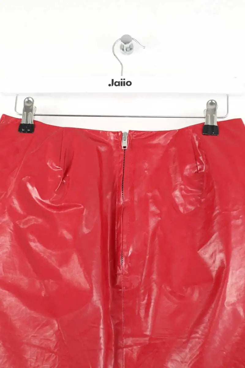 Mini jupe Isabel Marant Rouge en Coton