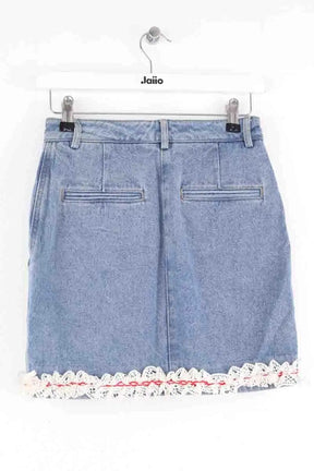Mini jupe Jour/Né Bleu en Coton