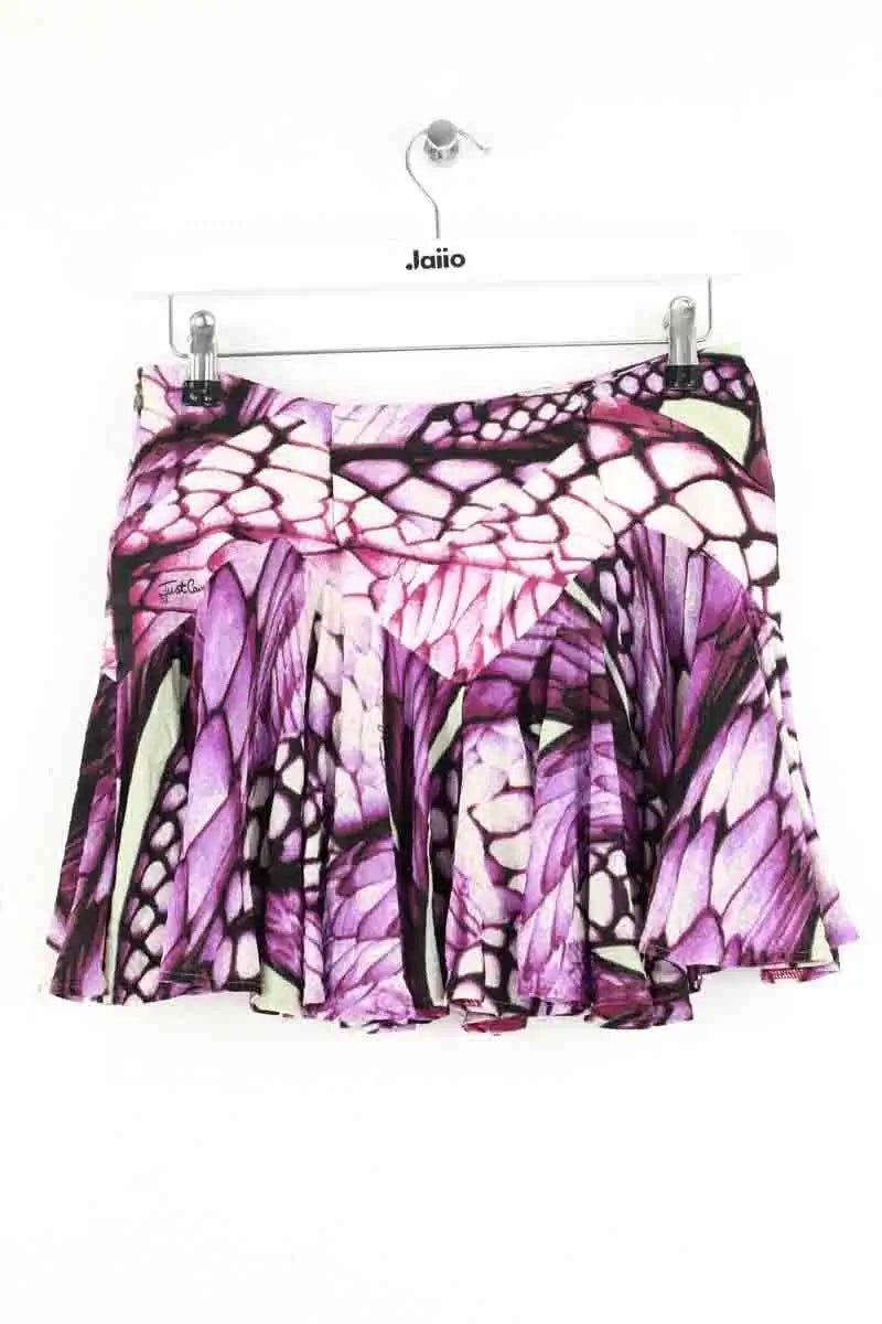 Mini jupe Just Cavalli Violet en Viscose