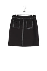 Mini jupe Karl Lagerfeld Noir en Polyamide, taille L - Seconde Main