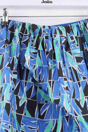 Mini jupe Kenzo Bleu en Coton