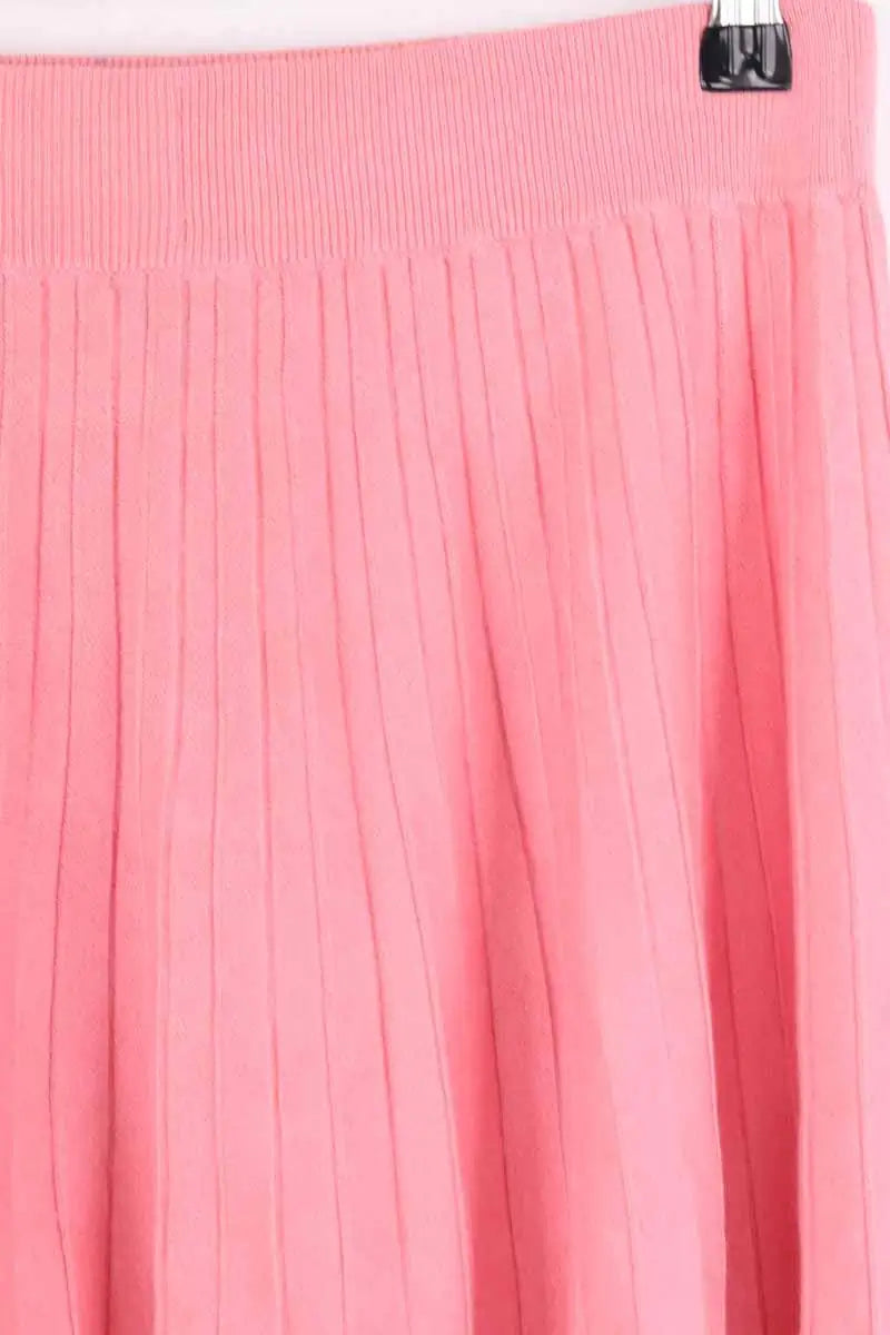 Mini jupe Kujten Rose en Soie