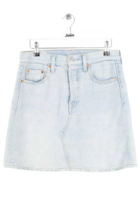 Mini jupe Levi's Bleu en Coton, taille M - Seconde Main