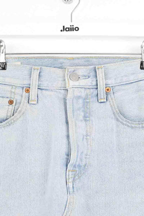 Mini jupe Levi's Bleu en Coton