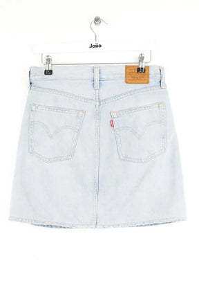 Mini jupe Levi's Bleu en Coton